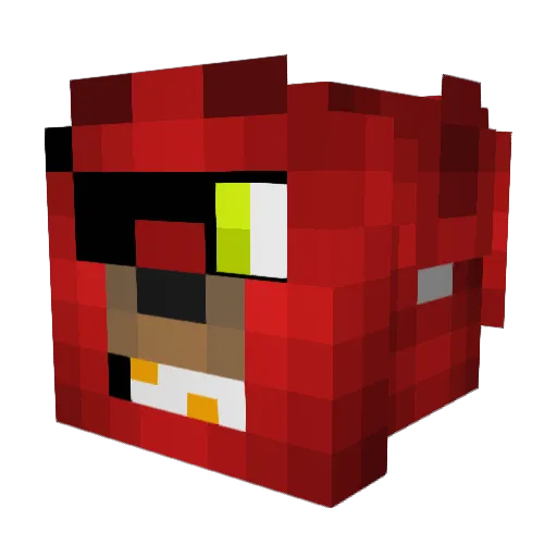 headhunter053 Minecraft avatar head, 3D render