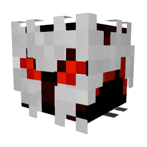 headnbanger Minecraft avatar head, 3D render