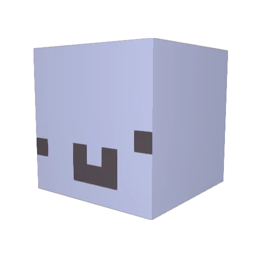 headriel Minecraft avatar head, 3D render