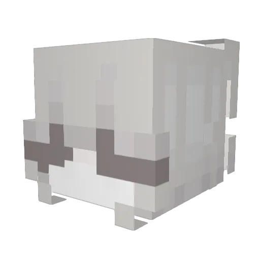 heartcherry Minecraft avatar head, 3D render