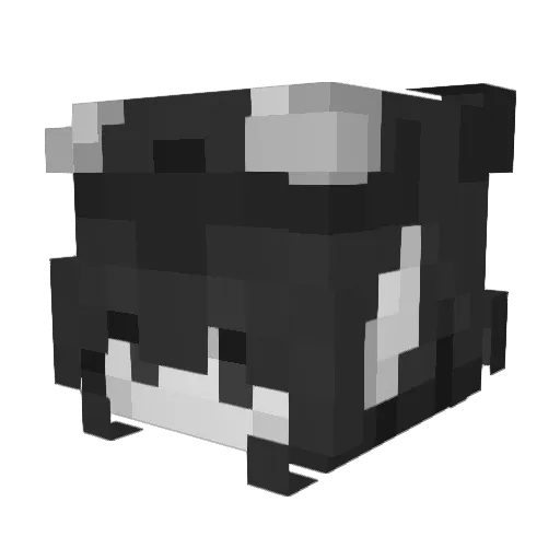 heartcollector Minecraft avatar head, 3D render