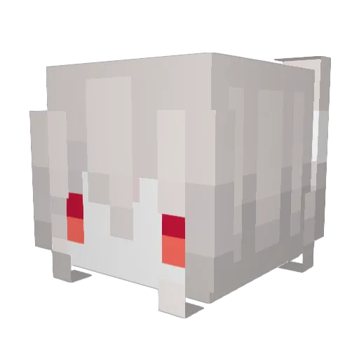 heartzpacing Minecraft avatar head, 3D render