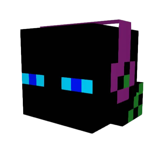 heat_no1 Minecraft avatar head, 3D render