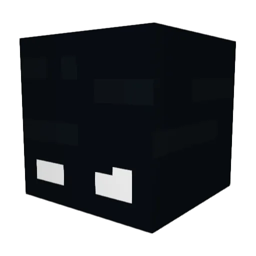 heatstick Minecraft avatar head, 3D render