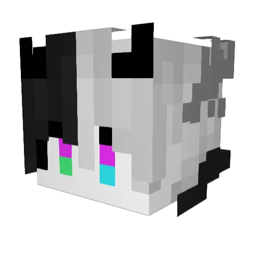 heavenly_frisbee Minecraft avatar head, 3D render
