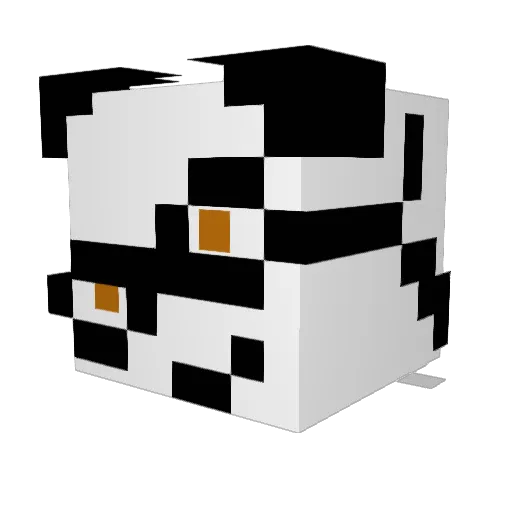 Minecraft-Avatar von hebibus: Kopf als 3D-Render