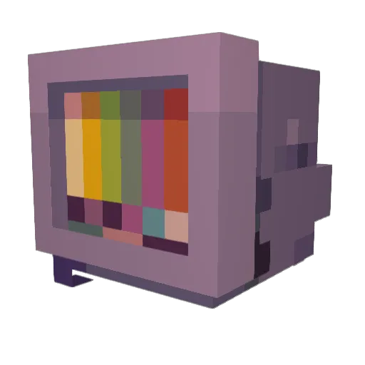 hecknokitty Minecraft avatar head, 3D render