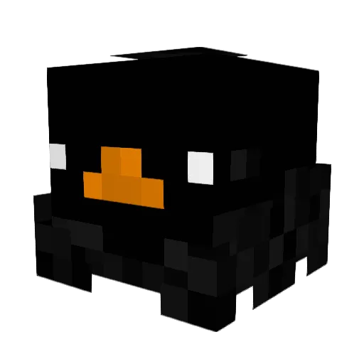 hectourm Minecraft avatar head, 3D render