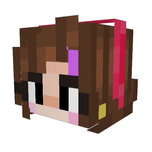 hedleytriff Minecraft avatar head, 3D render