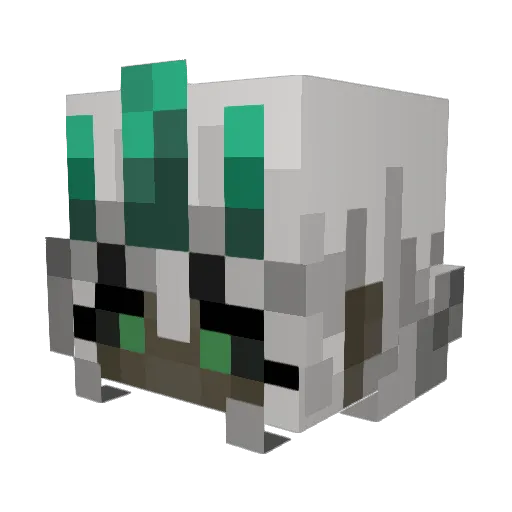 hedo333 Minecraft avatar head, 3D render