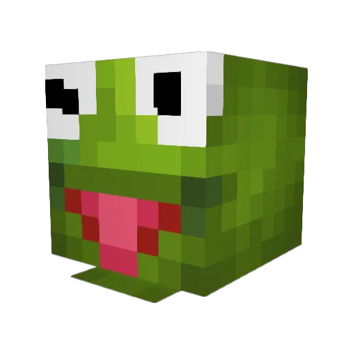 heeheexd69 Minecraft avatar head, 3D render