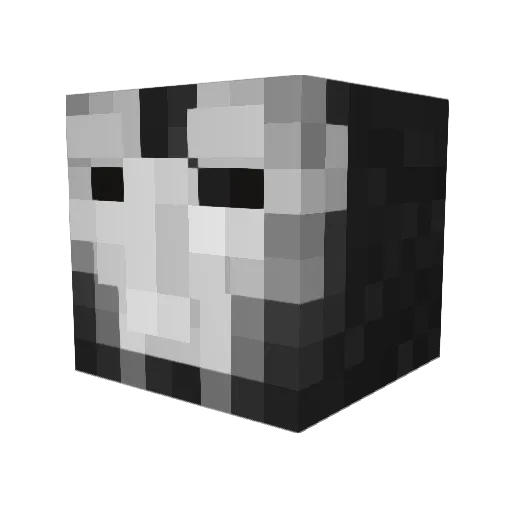 heer68holt Minecraft avatar head, 3D render