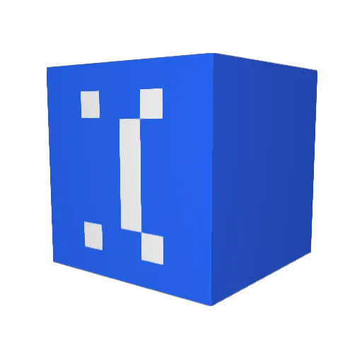 heewoo Minecraft avatar head, 3D render