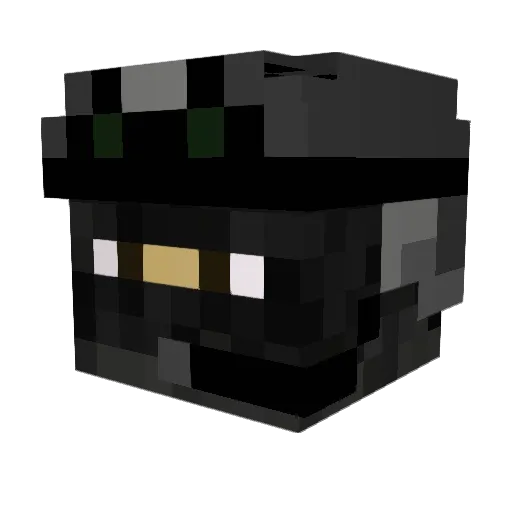 hefaj Minecraft avatar head, 3D render