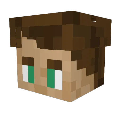 heinrich_batzing Minecraft avatar head, 3D render