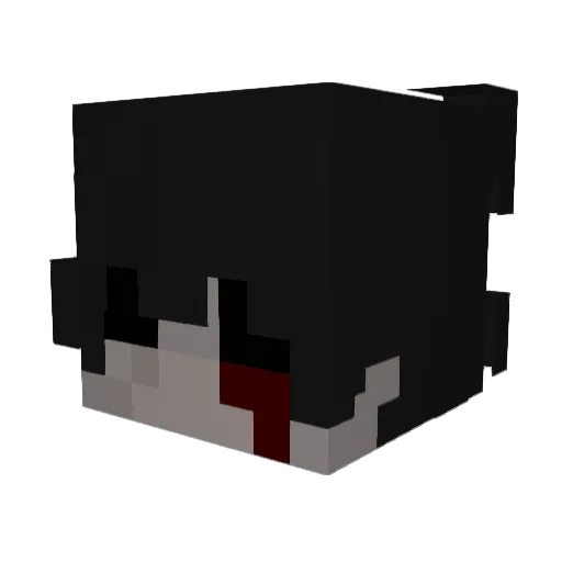 heitor222iz Minecraft avatar head, 3D render
