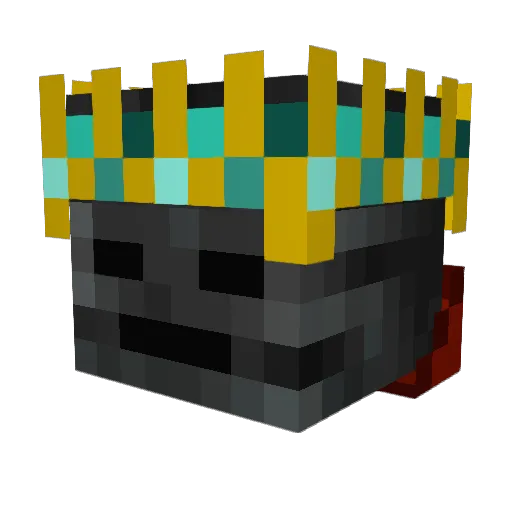 heitorcmg10_ Minecraft avatar head, 3D render