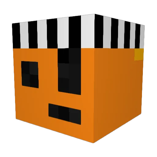 heitortheone Minecraft avatar head, 3D render