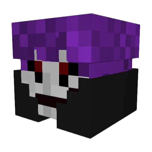 heitoti Minecraft avatar head, 3D render