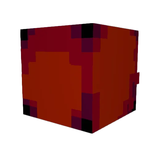hek189 Minecraft avatar head, 3D render