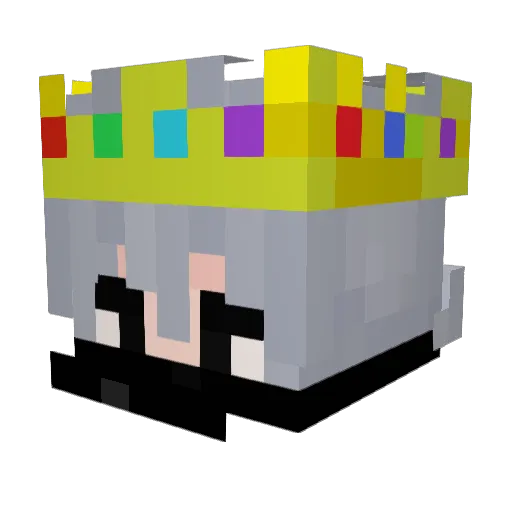 heldre Minecraft avatar head, 3D render