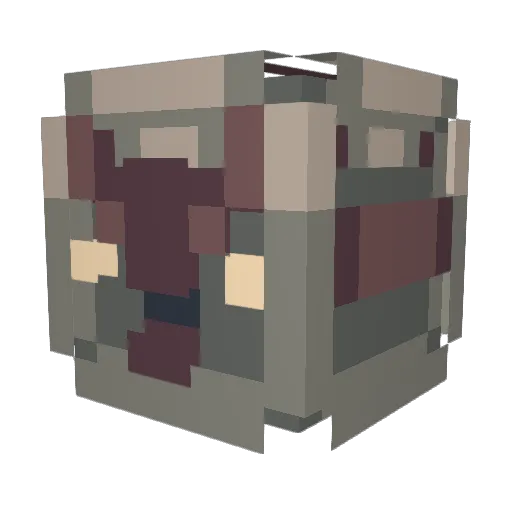 helena_ternary Minecraft avatar head, 3D render