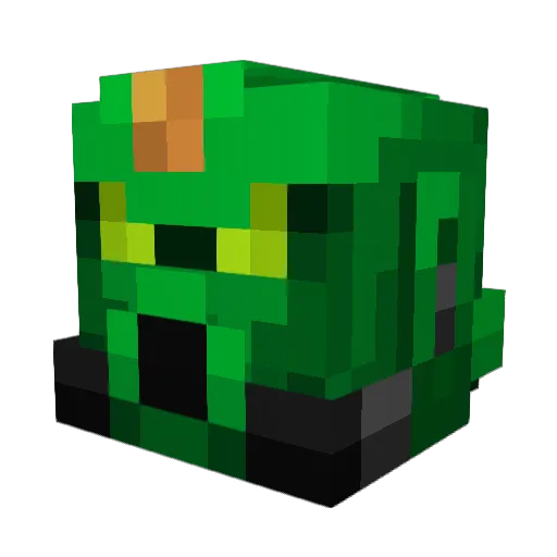 helicopter_t Minecraft avatar head, 3D render