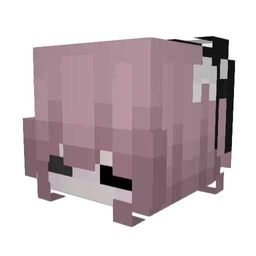 hell4bove Minecraft avatar head, 3D render