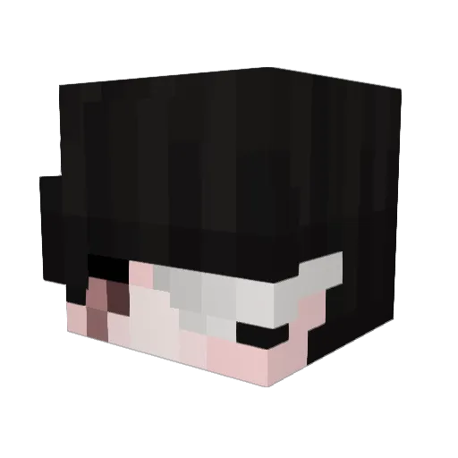 hell_poker Minecraft avatar head, 3D render