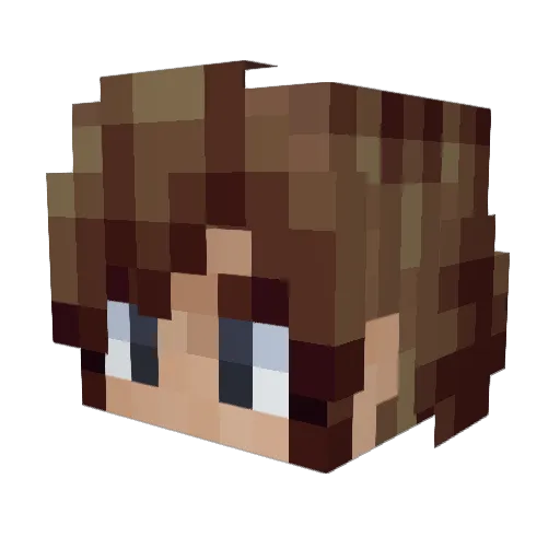 hella_sheep Minecraft avatar head, 3D render