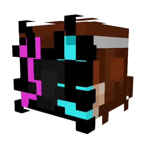 hellboy12312 Minecraft avatar head, 3D render
