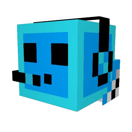hellbringer007 Minecraft avatar head, 3D render