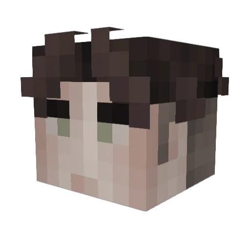 Minecraft-Avatar von helldiving: Kopf als 3D-Render