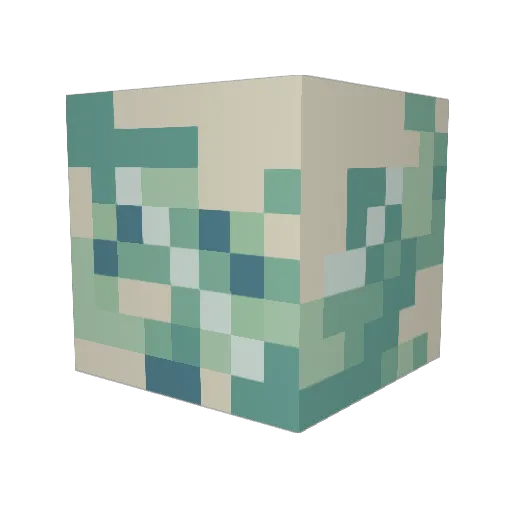 hellfishspawn Minecraft avatar head, 3D render