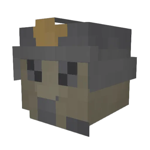 hellhound6473 Minecraft avatar head, 3D render