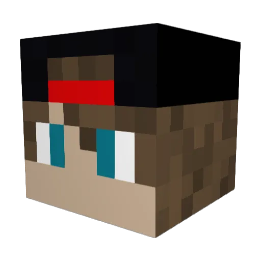 hellmansmith1122 Minecraft avatar head, 3D render
