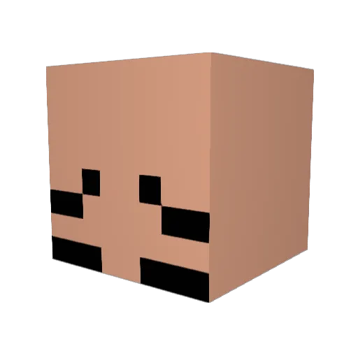 hello1tucker Minecraft avatar head, 3D render