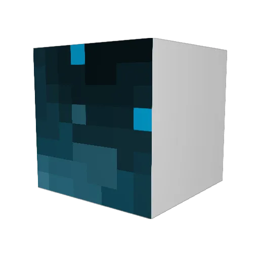 hellobibi Minecraft avatar head, 3D render