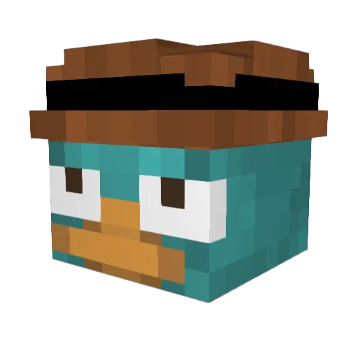 helloimbob478 Minecraft avatar head, 3D render