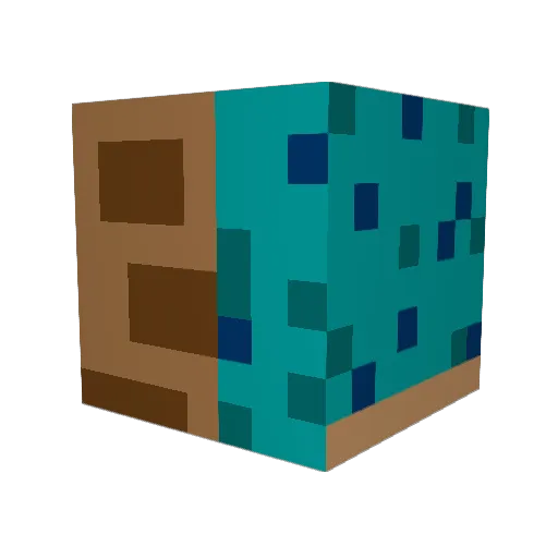 helloooooi Minecraft avatar head, 3D render