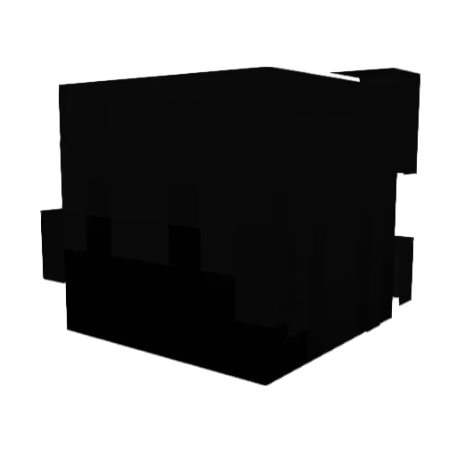 hellwrldd Minecraft avatar head, 3D render