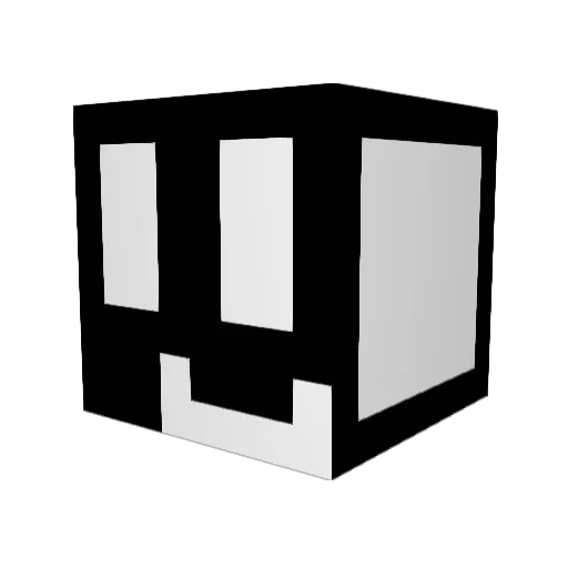 helspower Minecraft avatar head, 3D render