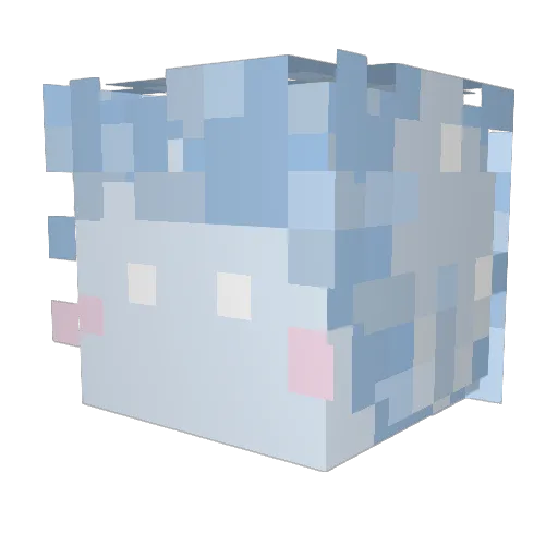 helvetsfan Minecraft avatar head, 3D render