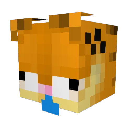 hendog0009 Minecraft avatar head, 3D render