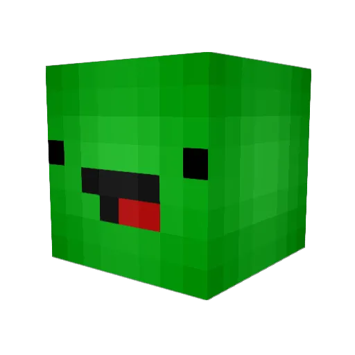 hennamoose Minecraft avatar head, 3D render