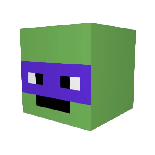 hennesey08 Minecraft avatar head, 3D render