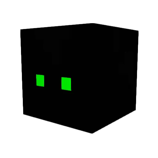henriitsio Minecraft avatar head, 3D render