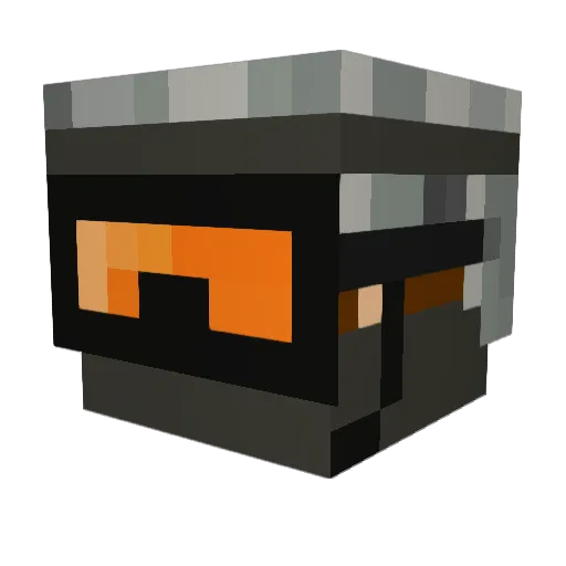 henrik2710 Minecraft avatar head, 3D render