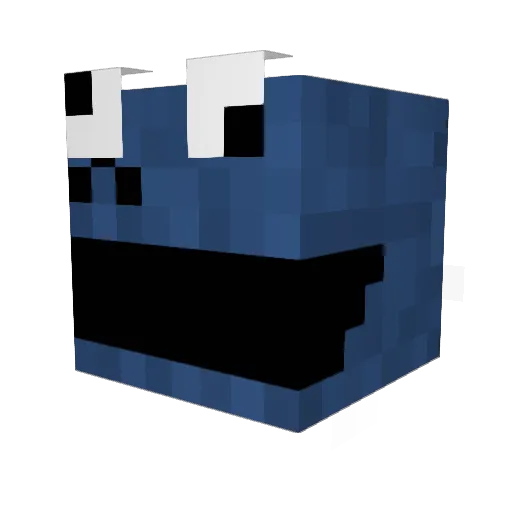 henriko Minecraft avatar head, 3D render