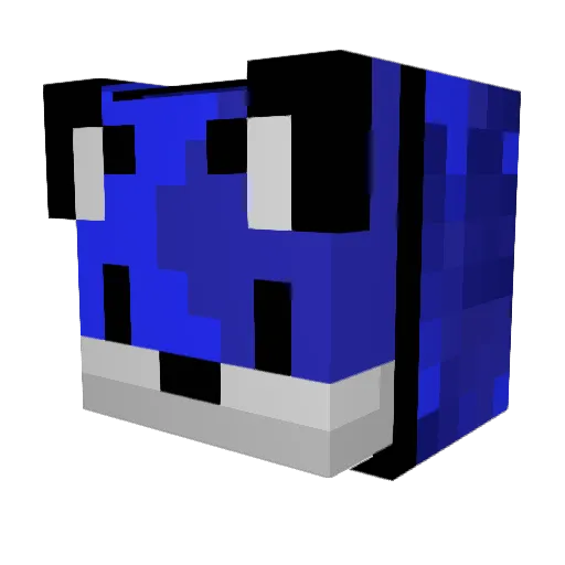 henriqueardi Minecraft avatar head, 3D render